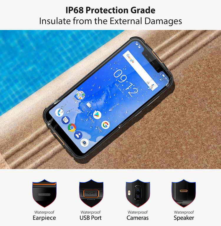 Ulefone Armor 5: proteção IP68