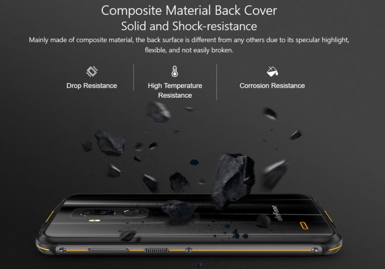 Ulefone Armor 5: Design e construção