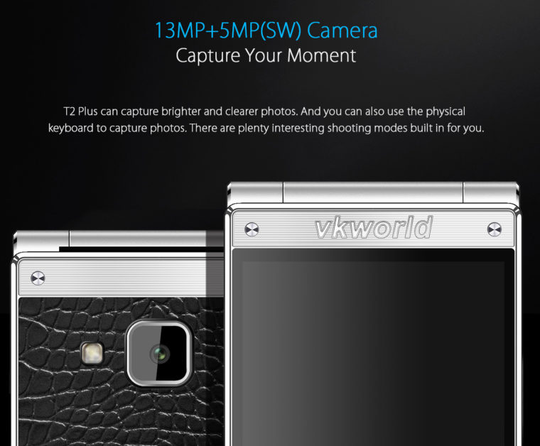 VKworld T2 Plus: Câmeras