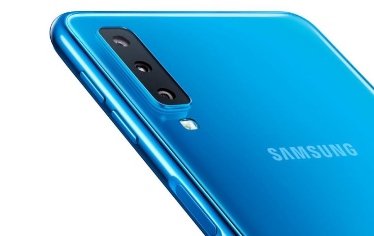 Galaxy A7 2018: Câmeras
