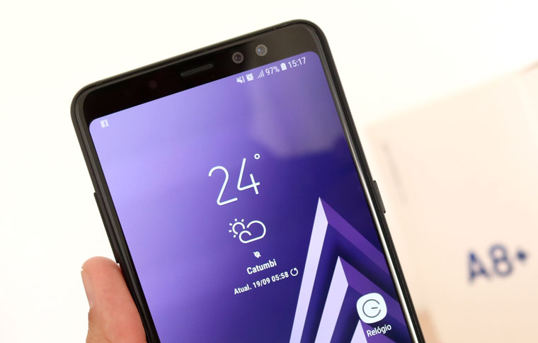Samsung Galaxy A8 Plus: câmera dupla frontal - Review / Mobizoo