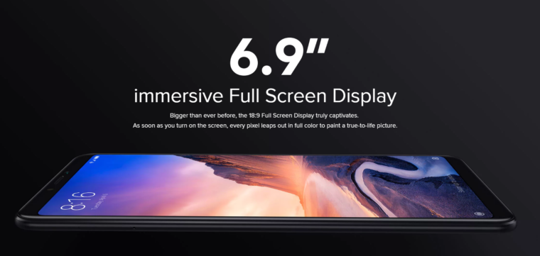 Xiaomi Mi Max 3: Design e construção