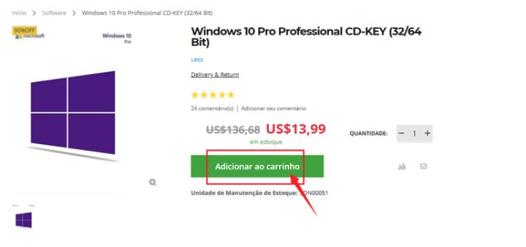 Como comprar chave windows 10 original na GoodOffer24 Como comprar chave windows 10 original na GoodOffer24