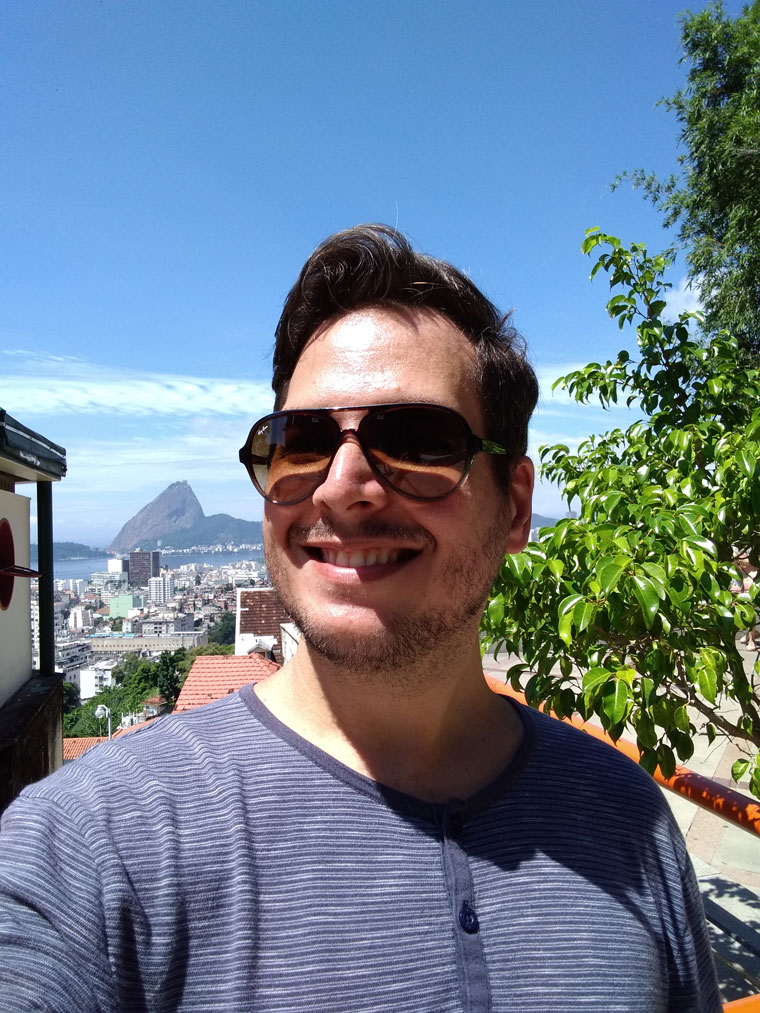 Moto G7 Play: selfie normal - Review / Mobizoo