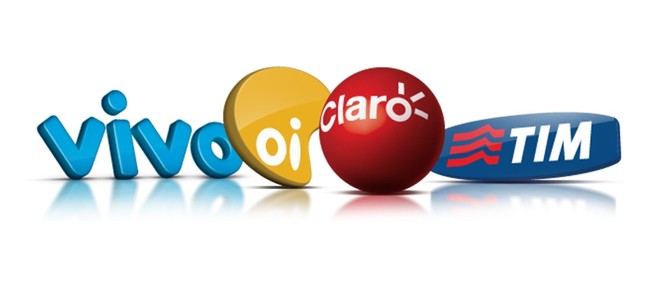 Oi, Claro, Vivo e Tim