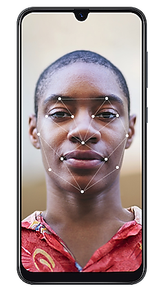 Galaxy A30 - Reconhecimento facial