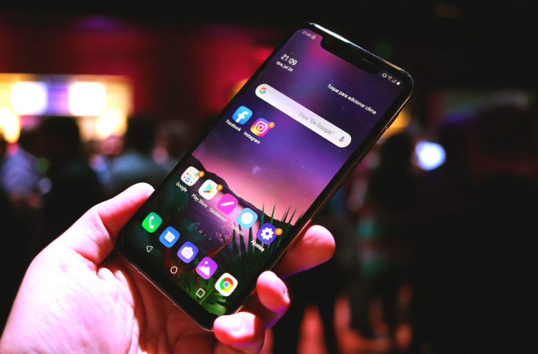 LG G8S ThinQ: tela OLED LG G8S ThinQ: tela OLED