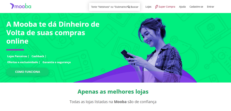 Como receber dinheiro de volta nas compras online: mooba Como receber dinheiro de volta nas compras online: mooba