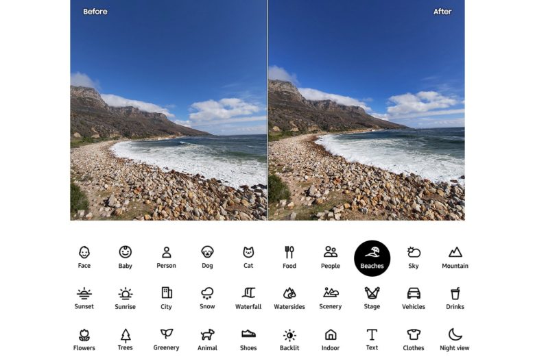 Galaxy A80 cenários