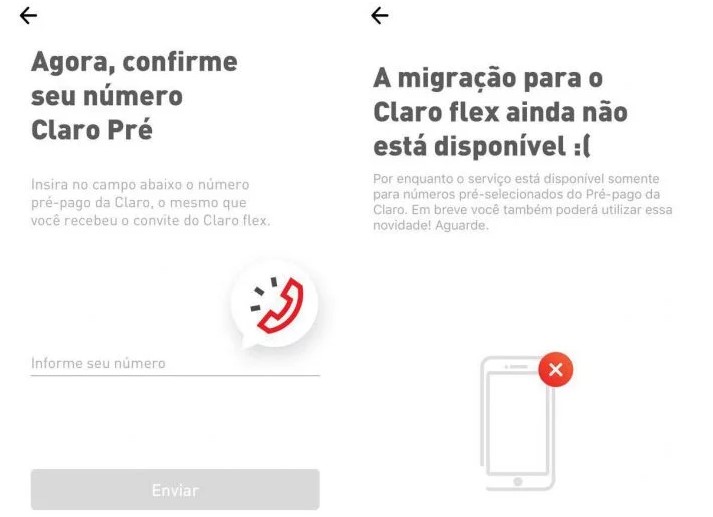 Convite Claro Flex Convite Claro Flex