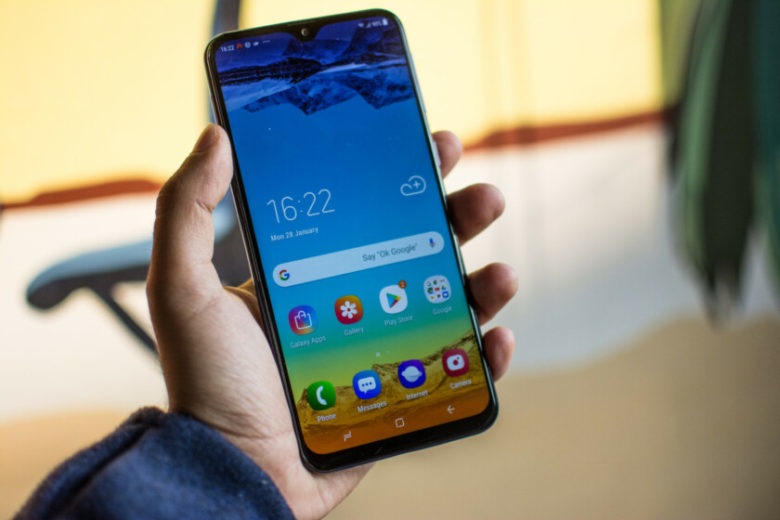Galaxy M20 - tela