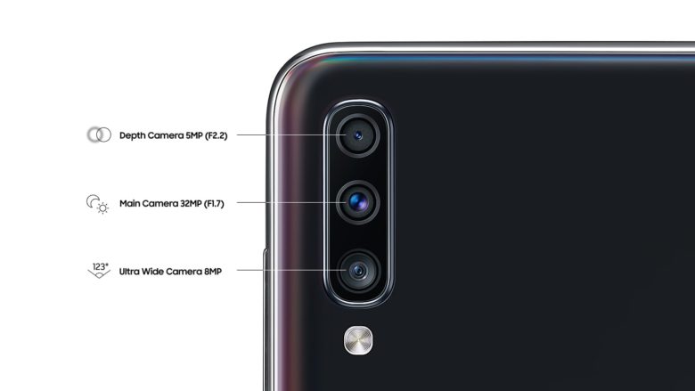 Galaxy A70 câmeras