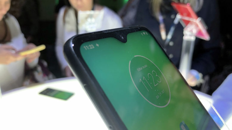 Motorola Moto G8 Plus: notch Motorola Moto G8 Plus: notch