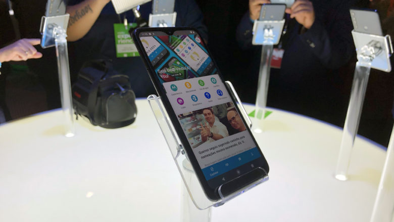Motorola Moto G8 Plus: construção Motorola Moto G8 Plus: construção