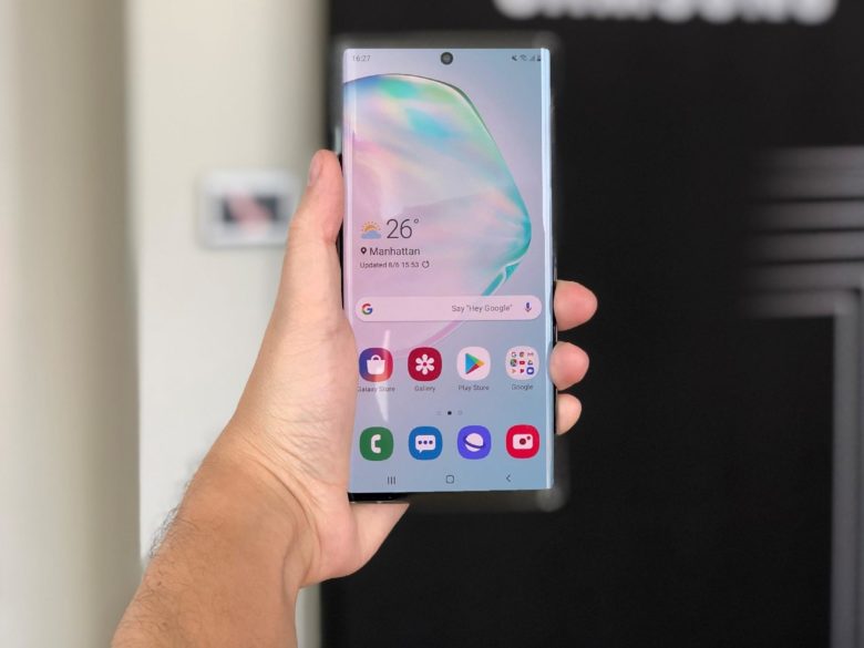 Galaxy Note 10 -Tela