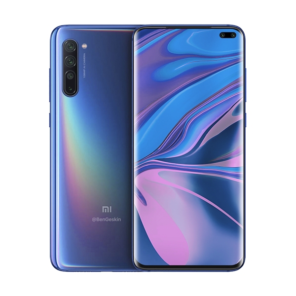 Design do Mi 10 Pro Design do Mi 10 Pro
