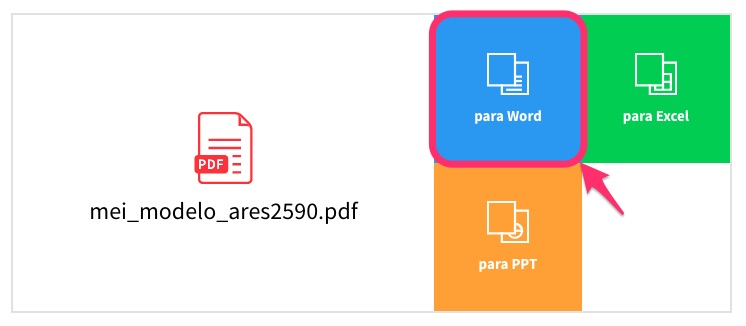 Converter arquivo PDF - Passo 3