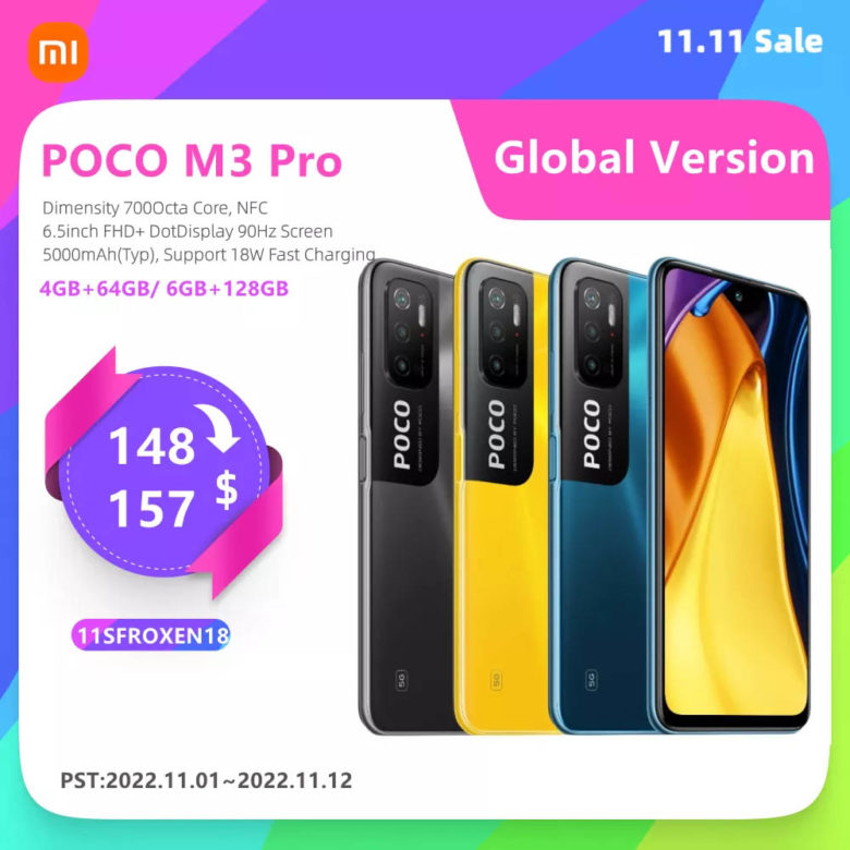 Celulares Xiaomi em promoção - POCO M3 Pro