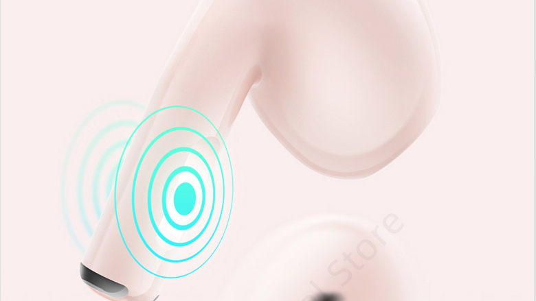 Imagem dos sensores de toque do Mibro Earbuds4