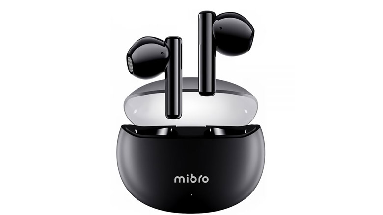 Imagem do fone Mibri Earbuds 2, que está entre as promoções Mibro