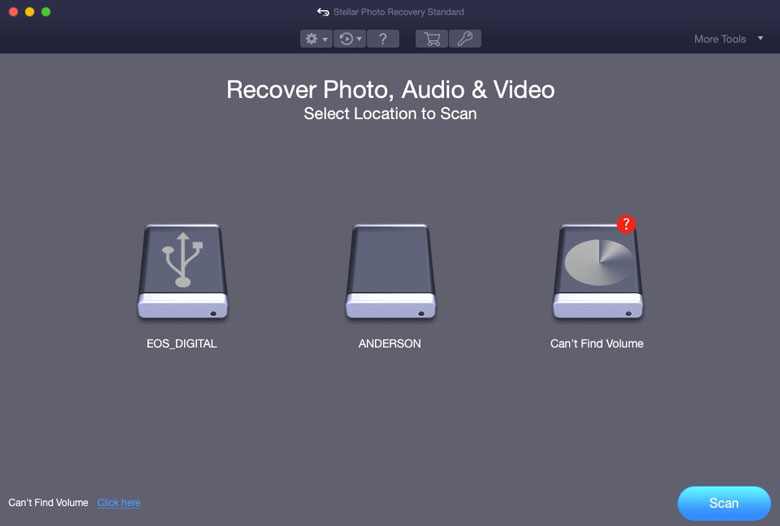 Como recuperar arquivos apagados no Mac - Passo 1