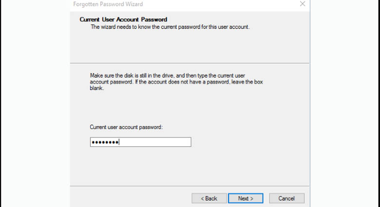 Criando pendrive bootável pelo Password Reset Wizard - Passo 2