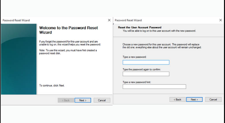 Criando pendrive bootável pelo Password Reset Wizard - Passo 3