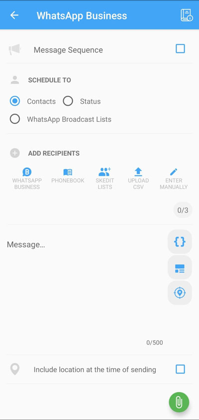 Como agendar mensagens automáticas no WhatsApp