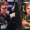 Imagem mostrando dois jogadores de CS2 durante evento de e-sports