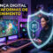 Imagem de capa do artigo mostrando uma mulher jogando jogos online no computador